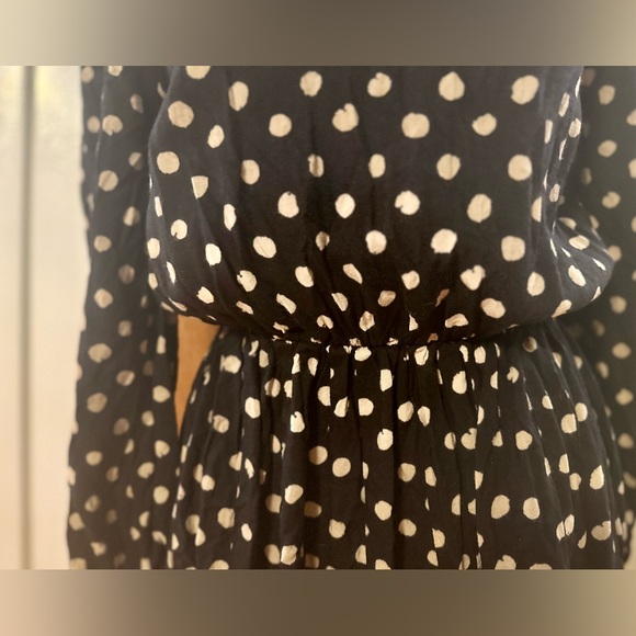 XIX PALMS Polka Dot Positano Terrace Pleated Mini Dress ~ Sz XS ~ Like New - Picture 9 of 10